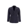 Dior Blue Virgin Wool Blazer In Blue