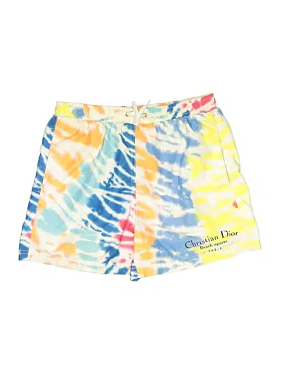 Pre-owned Dior Kids' Board Shorts In Yellow