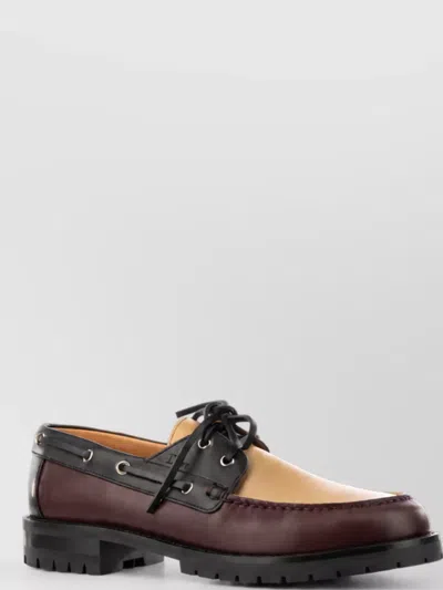 Dior Boat Shoes In Brown