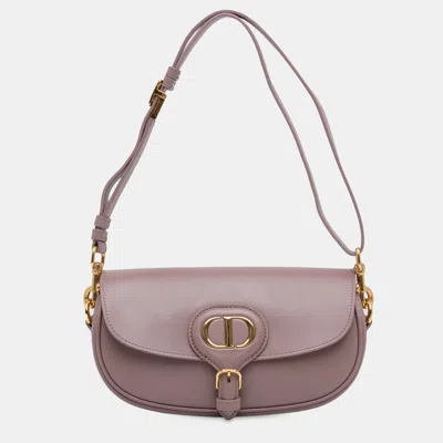 Pre-owned Dior Bobby East West Crossbody Bag In Purple