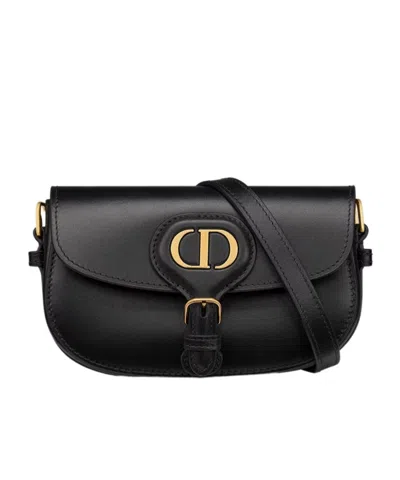 Dior Bobby Mini Shoulder Bag In Black