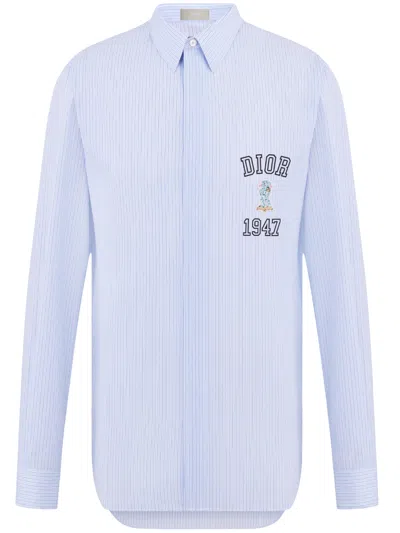 Dior Bobby Shirt In Blue