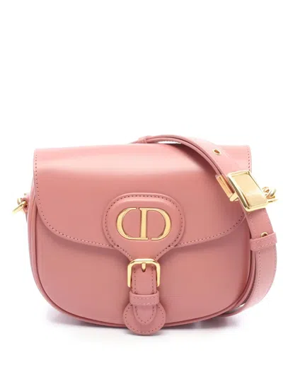 Pre-owned Dior Bobby Shoulder Bag In Pink