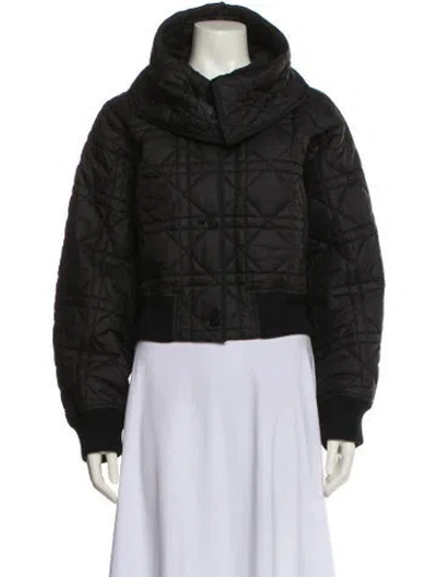 Pre-owned Dior Bomber Jacket In Black