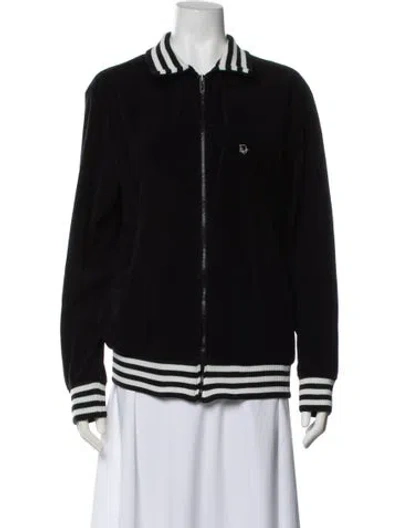 Pre-owned Dior Bomber Jacket In Blue