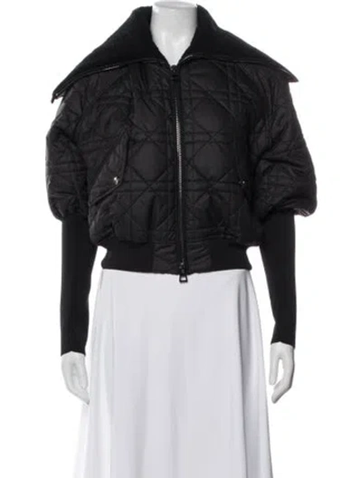 Pre-owned Dior Bomber Jacket In Gray