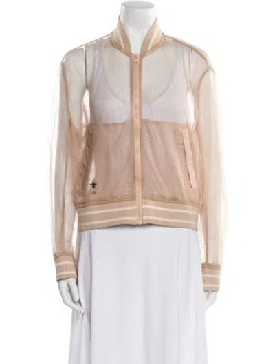 Pre-owned Dior Bomber Jacket In Neutral