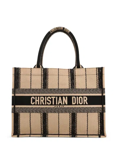 Pre-owned Dior Book Tote Bag In 中性色