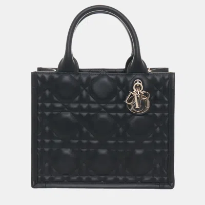 Pre-owned Dior Book Tote Bag In Black