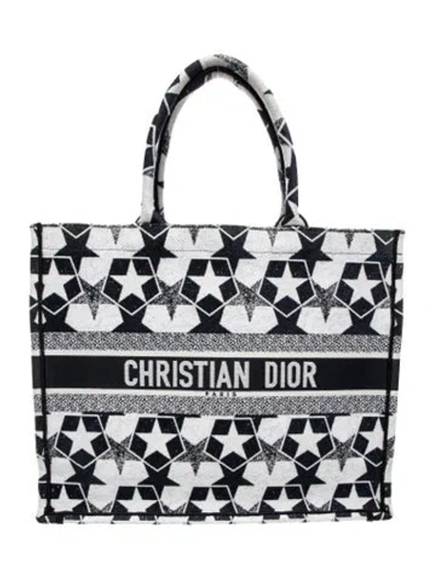 Pre-owned Dior Book Tote Large In Multi
