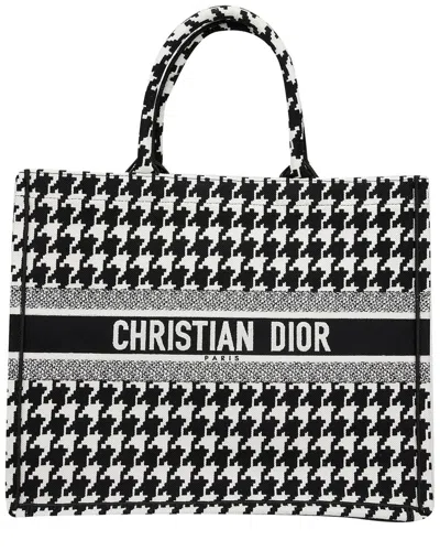 Dior Book Tote Large Tote Bag (authentic Pre-loved) In Black