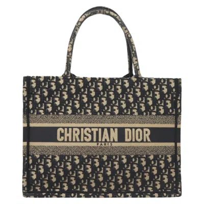 Pre-owned Dior Book Tote Navy Canvas Tote Bag ()