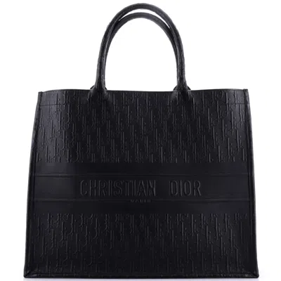 Dior Book Tote Oblique Black