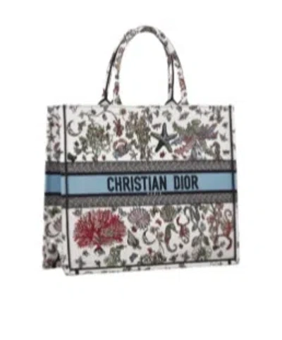 Dior Booktote Handbag In Gray