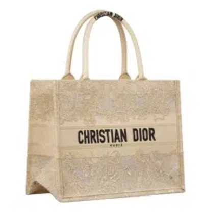 Dior Booktote Handbag In Nude