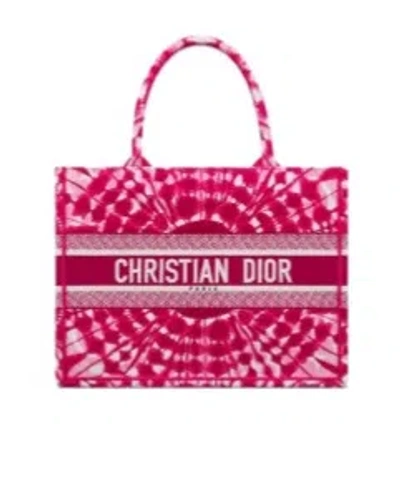 Dior Booktote Handbag In Pink