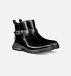Dior Christian  Men  Combat Jodhpur Ankle Boot In Black