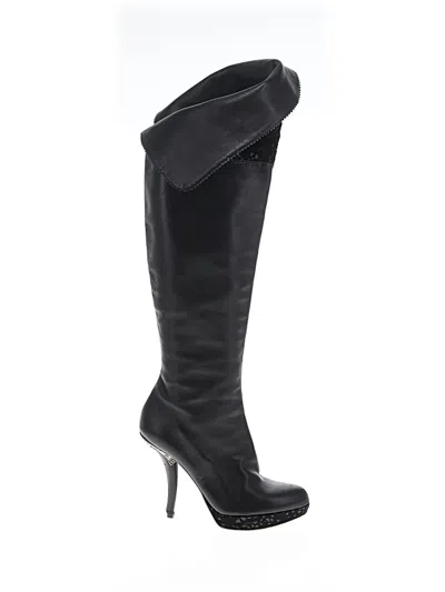 Pre-owned Dior Boots In Black