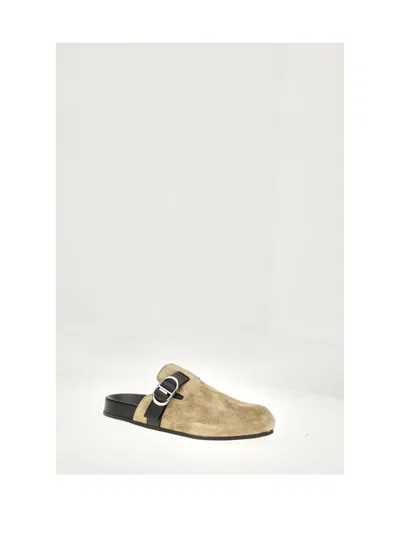 Dior Boston Sabot In Neutral