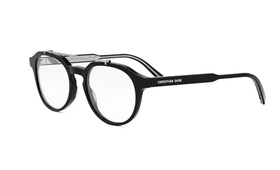 Dior Botanica O R1i 1000 Demo Round Men's Eyeglasses Dm50089i 003 51 In ["black"]
