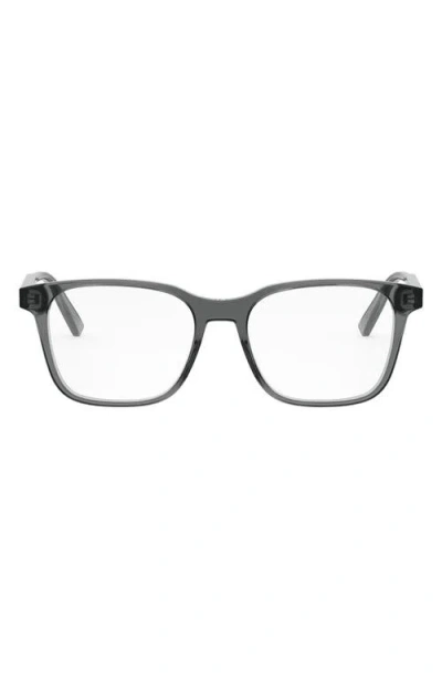 Dior Botanica S1i 55mm Rectangular Optical Glasses In Grey/other