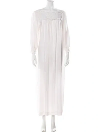 Pre-owned Dior Bow Accents Nightgown In Pink