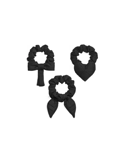 Dior Bow Headband Set In Black