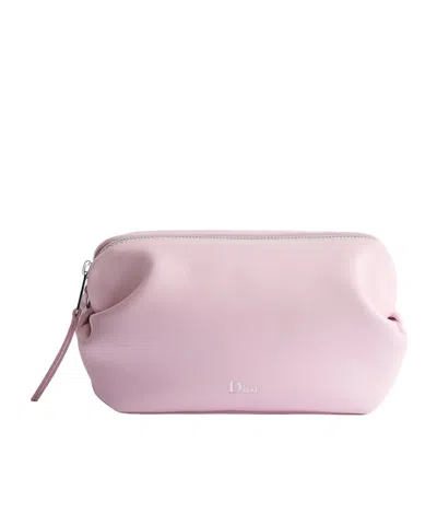 Dior Bow Pouch In Pink