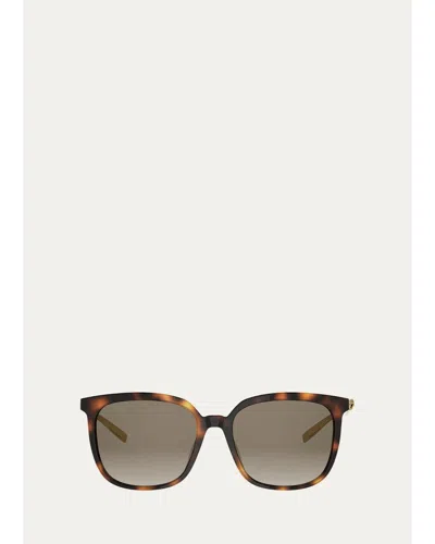 Dior Bow S1i 55mm Square Sunglasses In Brown