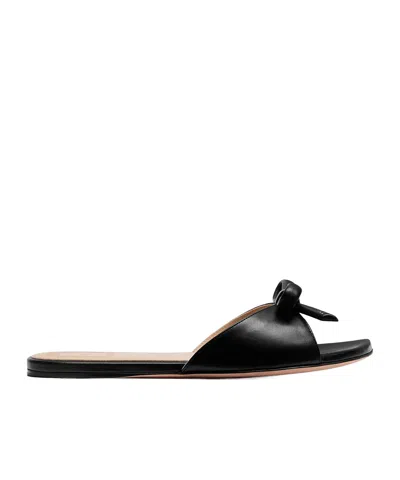 Dior Bow Slide In Black