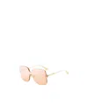 Dior Box Logo Sunglasses In Nude