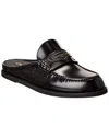 Dior Boy Leather Mule In Black