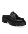 Dior Boy Leather Mule In Black