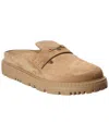 Dior Boy Suede Mule In Brown
