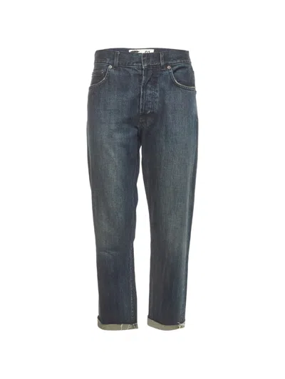 Pre-owned Dior Boyfriend-fit Straight-leg Jeans In Blue