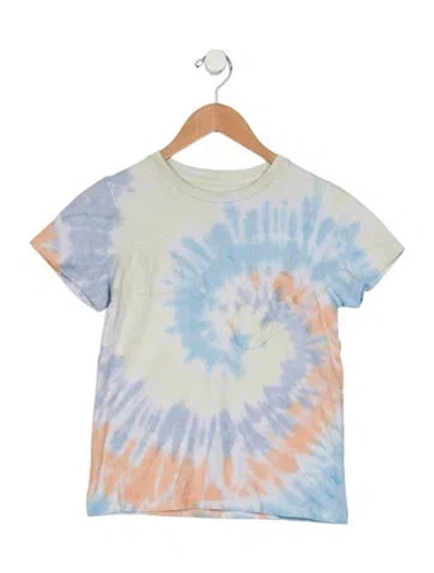 Pre-owned Dior Kids' Boys' Patterned T-shirt In Blue