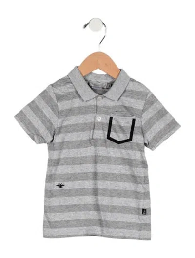 Pre-owned Dior Babies' Boys Polo Shirt In Grey
