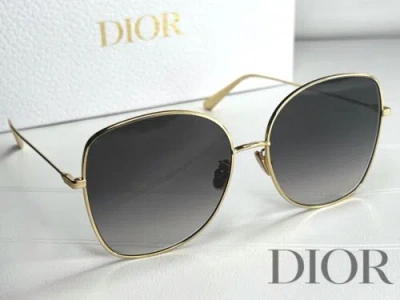 Pre-owned Dior Brand  Sunglasses Stellaire Bu Metal Gold/gradient 59-145 Italy In Gray