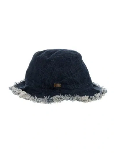Pre-owned Dior Branded Bucket Hat In Multi