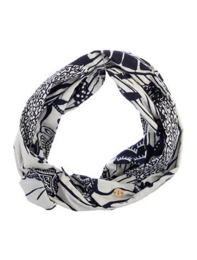 Pre-owned Dior Branded Pattern Printed Headband