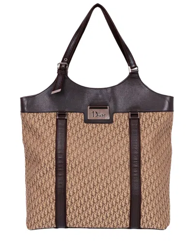 Dior Brown Issimo Street Chic Tote (authentic Pre-loved)