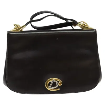 Pre-owned Dior Brown Leather Shoulder Bag ()