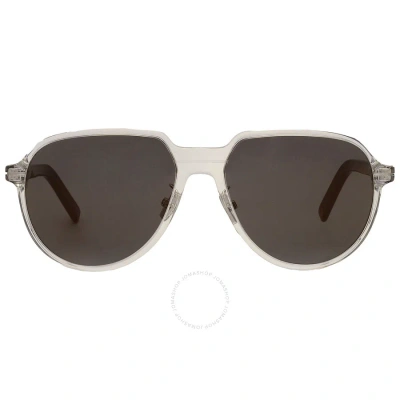 Dior Brown Pilot Men's Sunglasses Dm40005f 26l 58