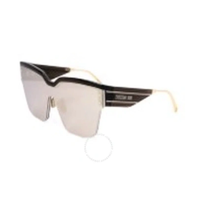 Dior Brown Shield Ladies Sunglasses Club M4u Cd40090u 48g 00 In Brown / Dark