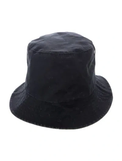 Pre-owned Dior Bucket  Hat In Black