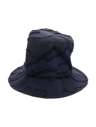 Pre-owned Dior Bucket Hat In Blue