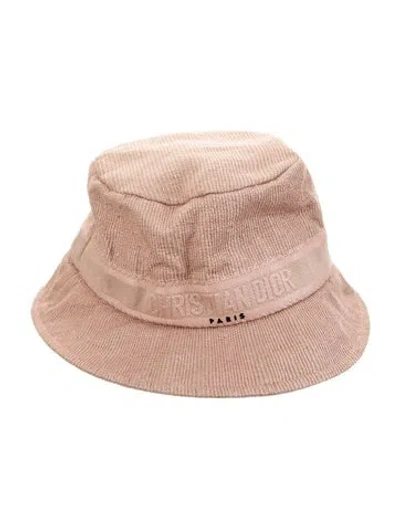 Pre-owned Dior Bucket Hat In Pink