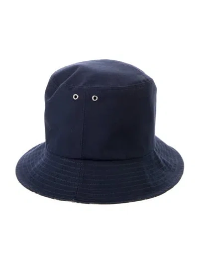 Pre-owned Dior Bucket Hat  W/tags In Blue