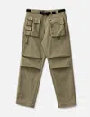 Dior Buckle Belt Cargo Pants In Brown