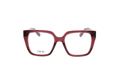 Dior Butterfly Frame Glasses In 3500